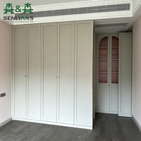 Armoire sur mesure de luxe, style provincial français, autoportante, gain de place, écologique, grande capacité, pour hôtel et appartement