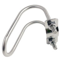 Pince de câble de garde-corps d'épissure pince de câble en acier inoxydable connecteur croisé pince de tuyau verticale pince de croisement Tube