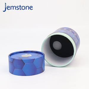 Venta al por mayor de China, caja de papel personalizada, cilindro artesanal Kraft, embalaje de tubo de papel con tapa - Product Image 4