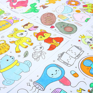 Детская Подарочная красочная бумага для рисования - Product Image 4