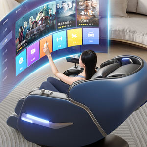 Best 2025 Multifunktion aler automatischer Roboter 5D Schwerelosigkeit Luxus Stretch Dual Core SL Schienen <span class=keywords><strong>massage</strong></span> stuhl Hot Sale - Product Image 2