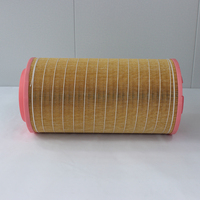 Cartouche filtrante en polymère de haute qualité, filtre à huile en acier inoxydable sur mesure, filtre à air pour moteur d'excavatrice, fabricant chinois