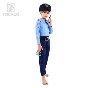 Disfraz de Cosplay para niños, uniforme de policía, doctor, bombero, fiesta de rol, Carnaval, carrera, astronauta - Product Image 6