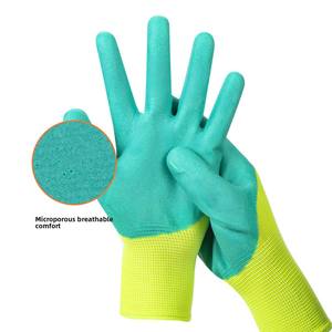 Fabricant chinois Nouveaux gants de travail de sécurité enduits de <span class=keywords><strong>latex</strong></span> de nylon industriel <span class=keywords><strong>durable</strong></span> pour jardin - Product Image 2