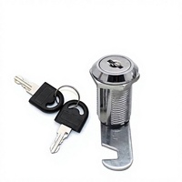 Verrou coulissant en alliage de zinc HANBEI DMK YB103-30mm pour armoire d'équipement industriel, armoire à dossiers, boîte de distribution électrique