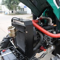 Tracteur haute capacité capable de gérer efficacement des largeurs de travail étendues et des équipements de traction lourds