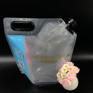 Bolsa de Plástico PE Negra Brillante de Seguridad con Impresión Personalizada, a Prueba de Fugas, con Boquilla y Asa para Líquidos Químicos - Product Image 6