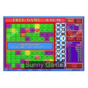 Tablero de Juego Texas Keno 5 Hearts POG Pot of Gold con Tasa de Ganancia del 86% para Máquina de Entretenimiento de Pantalla Única (MOQ 1 Unidad) Precio de Fábrica - Product Image 3