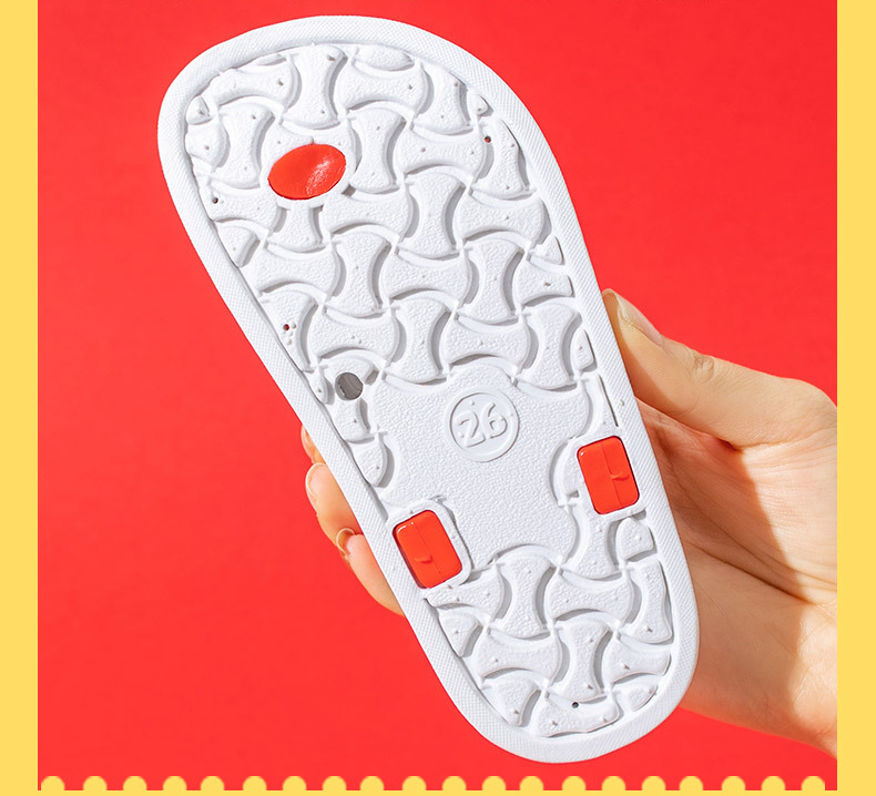 Cute Cartoon Fruit Slippers for Children Indoor Outdoor Beach Flip-Flops Slippers
