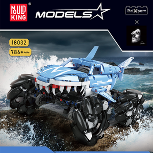 Mould King 18032 786PCS Serie de Coches RC Monster Megalodon Camión de Bloques de Construcción Modelo de Coche Juguetes Educativos Técnicos Regalo Festivo - Product Image 2