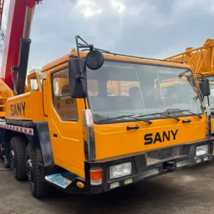 Dizel motor damperli kamyonlar kullanılan SANY kullanılmış kamyonlu vinç satış kullanılan ve yeni 2019 sağlanan inşaat işleri 32600 50TON