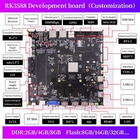 Placa PCBA Personalizada RK3588 con Procesador de Cuatro Núcleos y 64 Bits para Desarrollo de IoT/Pantallas/Hogar Inteligente