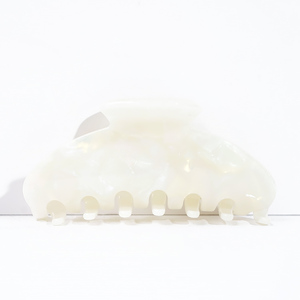 Pinzas para el cabello de acetato dentadas, multicolores y personalizadas, accesorios clásicos para el cabello de mujer al por mayor. - Product Image 4