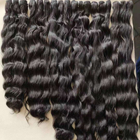 LSY Cheveux Bruts Vierges Vietnamiens Birmans Non Transformés Ondulés Naturels Fournisseurs, Paquets de Cheveux Humains Vietnamiens Bruts à Cuticules Alignées