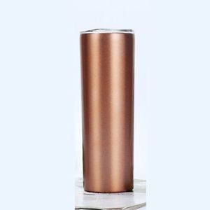 600ml Glitter Rainbow Skinny Straight Tumbler 20oz Double Wall Vacuum Insulated Travel Water <b>Mug</b> - Product Image 6