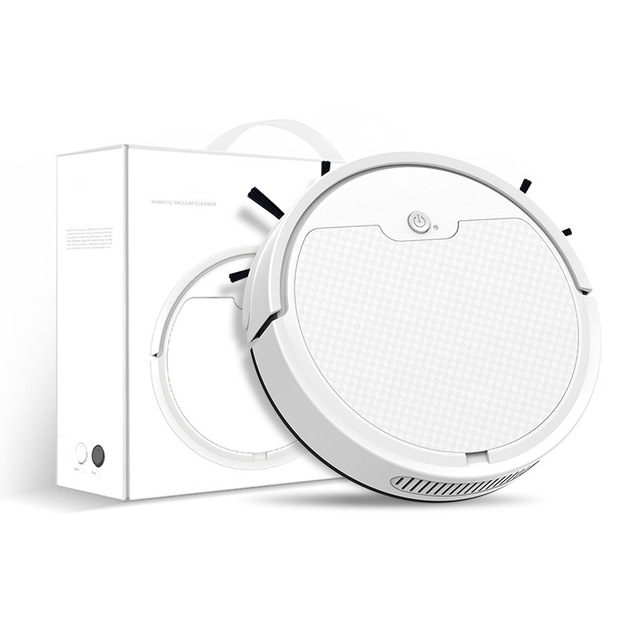 Housework Helper Smart Vacuum Cleaner Automatic Cleaning Robot Wet/Dry App-Controlled for Home Hotel Garage