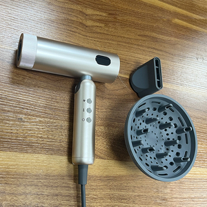 Sèche-cheveux électrique professionnel pliable haute vitesse pour salon, avec ions négatifs, double tension, idéal pour les voyages - Product Image 1