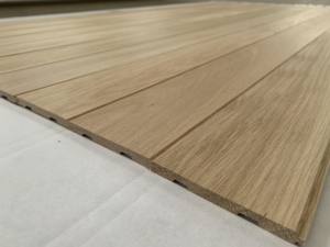 Revêtement mural en bois massif naturel en bois de chêne pour revêtement de panneau mural extérieur Revêtement mural extérieur en bois de chêne - Product Image 4