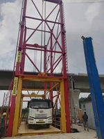 Elevador Hidráulico de Alta Estabilidad de 50 Toneladas para Tanques de Cemento, Equipo de Elevación Vertical para Cargas Pesadas en Puentes e Infraestructura Vial
