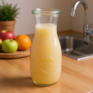 Bouteille à jus Weck 1,5 L, pot de conservation en verre pour boissons - Product Image 3