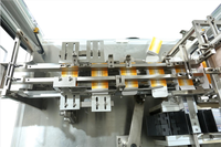 Machine automatique de mise en carton horizontale pour aliments, biscuits, gâteaux, steaks, avec moteur pneumatique et PLC