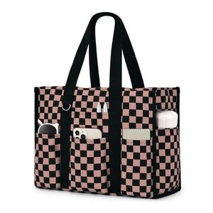 Utility Water Resistant Tote <b>Bag</b> Top Zipper Closure Perfect Gifts for Working Women <b>Nurses</b> Gym <b>Bag</b> - Product Image 2