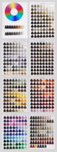 YOYIME produsen OEM produk rambut, krim pewarna rambut permanen salon profesional label pribadi untuk 570 warna