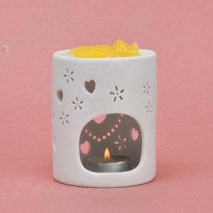 Casa casa casa casa ufficio bruciatore incenso scaldabagno profumo olio essenziale cera Melt Aroma ceramica diffusore portacandele portacandele - Product Image 5