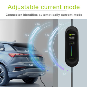 Chargeur portable <span class=keywords><strong>Zencar</strong></span> Type 2 IEC 62196 16A 3.7KW EVSE pour véhicules électriques, niveau 2 avec prise bleue CEE pour la recharge à domicile - Product Image 4