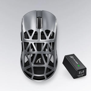 เมาส์เกมมิ่ง Attack Shark R2 PAW3950 เซ็นเซอร์ 2.4G BT แบบมีสายและไร้สาย ตัวเครื่องทำจากแมกนีเซียมอัลลอยด์ เมาส์ 2.4G BT แบบมีสายและไร้สาย - Product Image 3