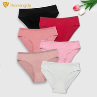 Culottes pour femmes en gros d'usine OEM, style simple, taille mi-haute, douces, confortables, respirantes, avec entrejambe en coton