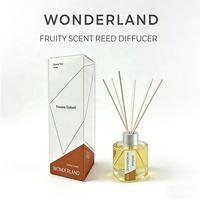 Diffuseur de parfum à bâtonnets marque blanche 100ml Citron Jasmin Encens Relaxant Parfum d'ambiance OEM ODM