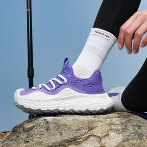 Men Women Retro Flat Sole Breathable Mesh Lightweight Soft Walking Shoes Forest Gump Trend Fashion Sneakers - Product Image 4