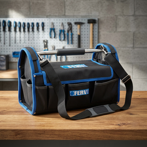 FERVI Portable Tool Bag with 14 Pockets 40x22.5x25cm Dimensions for Carrying Utensils - Product Image 3