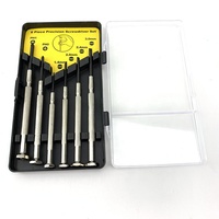 Kit d'outils d'ordinateur, mini tournevis phillips magnétique électrique multi-précision 6 pièces