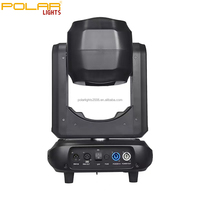 Luz de escenario LED Polarlights de 250W, luz móvil Sharpy, luz móvil de haz para conciertos, clubes, eventos y alquiler.