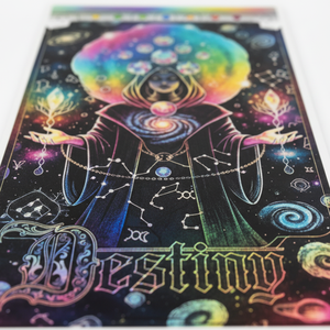 Tùy chỉnh HOLO lá nghệ thuật in HD in kỹ thuật số ba chiều Áp phích giấy thủ công cầu vồng hiệu ứng tác phẩm nghệ thuật trang trí tường ảnh Áp phích - Product Image 4