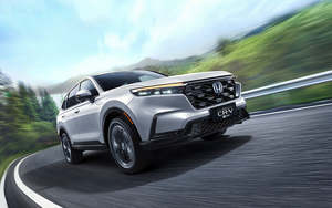 سيارة هوندا <span class=keywords><strong>CRV</strong></span> 5 أبواب سيارة رياضية يدوية جديدة تعمل بالبنزين مع مقاعد جلدية عالية السرعة داخلية داكنة من الصين - Product Image 2