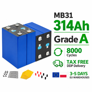 เซลล์ LiFePO4 3.2V 314Ah เกรด MB31 A 8000 รอบการใช้งาน แบตเตอรี่ลิเธียมไอรอนฟอสเฟต สำหรับ RV เรือ DIY ระบบกักเก็บพลังงานแสงอาทิตย์ มีสินค้าใน EU พร้อมส่งแบบ DDP - Product Image 1