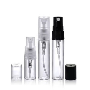 Flacons pulvérisateurs miniatures en plastique transparent de 5 ml, 10 ml, 15 ml, vides, à fine brume, pour parfum, pour les voyages - Product Image 1
