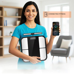 Báscula Digital Inteligente Única para Baño con Monitor de Peso Corporal y Función de Salud por Bluetooth, Soporte Personalizado OEM/ODM - Product Image 6