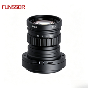 Objectif industriel POMEAS à faible distorsion et haute résolution pour numérisation linéaire, 19-120 mm, monture M42/M58/M72, accessoire de détection pour vision industrielle - Product Image 1