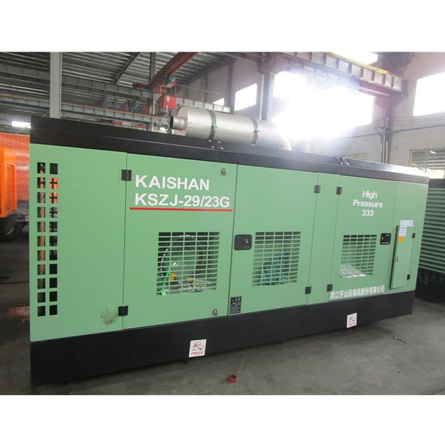 Water 300 Cfm High Pressure Mobile diesel air Compressor 750 Cfm diesel Portable Screw air Compressor for Drilling Rig