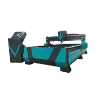 Machine de découpe plasma CNC 2200*3200*1650mm avec moteur pas à pas et système de contrôle Starfire pour acier et aluminium, épaisseur maximale 25mm
