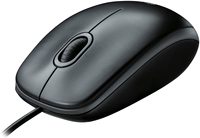 Pour Logitech B100 filaire optique USB souris Original pour la maison PC bureau jeux ordinateurs portables main droite LED étanche Stock disponible