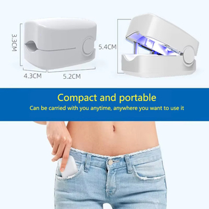 Appareil laser pour le traitement des ongles atteints de mycose, lumière bleue 470 nm + laser ultra-pulsé 910 nm, thérapie laser froid USB, soin des ongles à domicile - Product Image 2