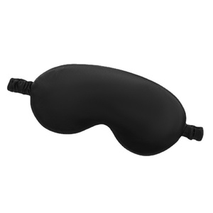 Maschera per gli occhi biadesivo in seta di gelso funzione di sonno oscurante con Logo stampato cuscino da viaggio da esterno - Product Image 2
