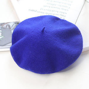 Haute qualité cachemire béret couleur unie laine peintre casquette femme personnalisé printemps automne hiver chapeau - Product Image 4