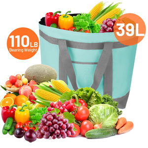 Sac isotherme réutilisable personnalisé pour courses, plage, pique-nique, traiteur, livraison <span class=keywords><strong>de</strong></span> pizzas et <span class=keywords><strong>de</strong></span> repas, avec <span class=keywords><strong>poche</strong></span> - Product Image 4