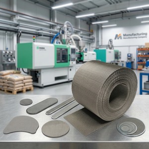 ชุดตะแกรงกรองแบบหลายชั้นทำจากสแตนเลสสำหรับการรีไซเคิล PP PE HDPE LDPE - Product Image 1